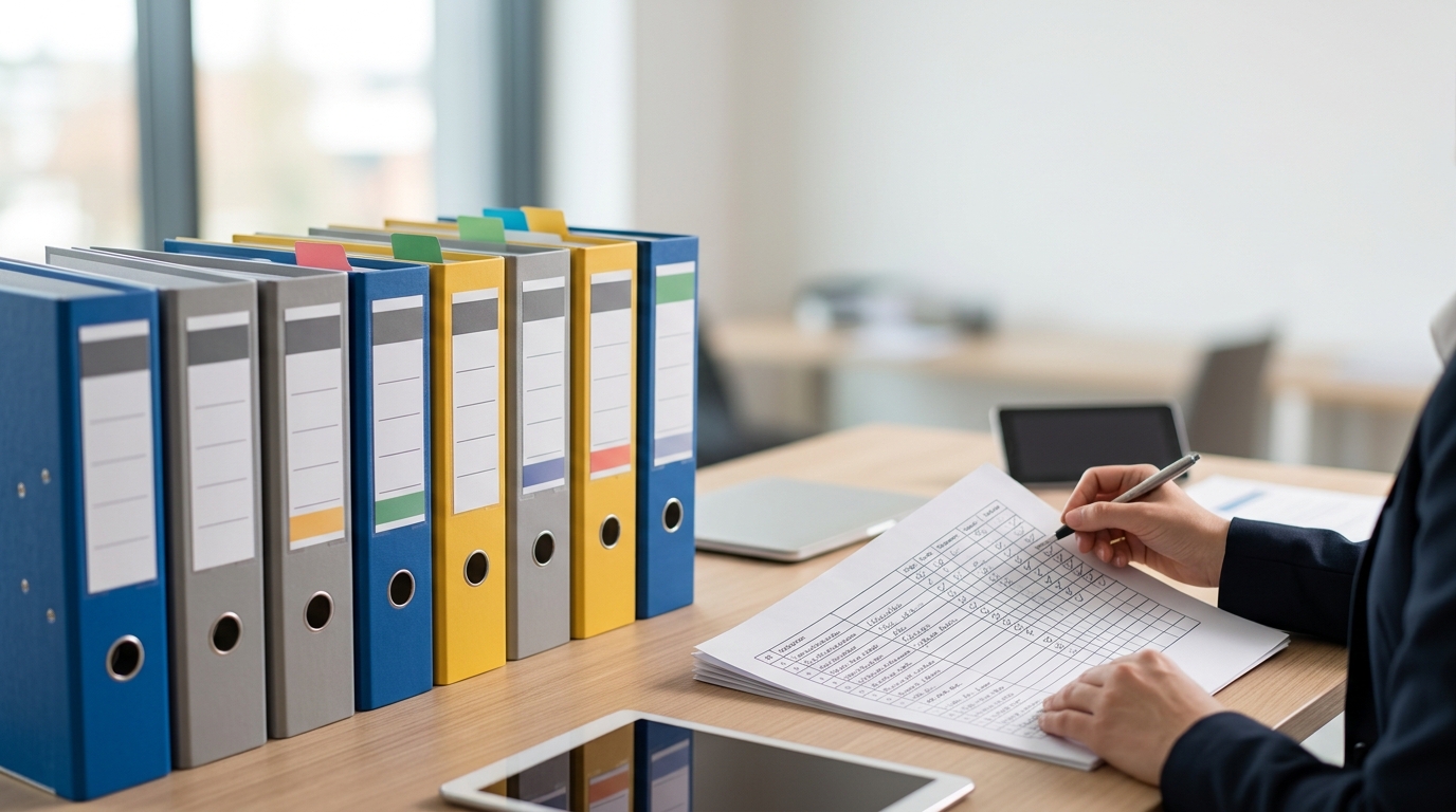 Cómo ordenar documentos para una acreditación en Chile